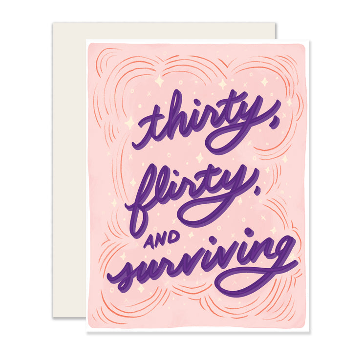 Thirty, Flirty Card